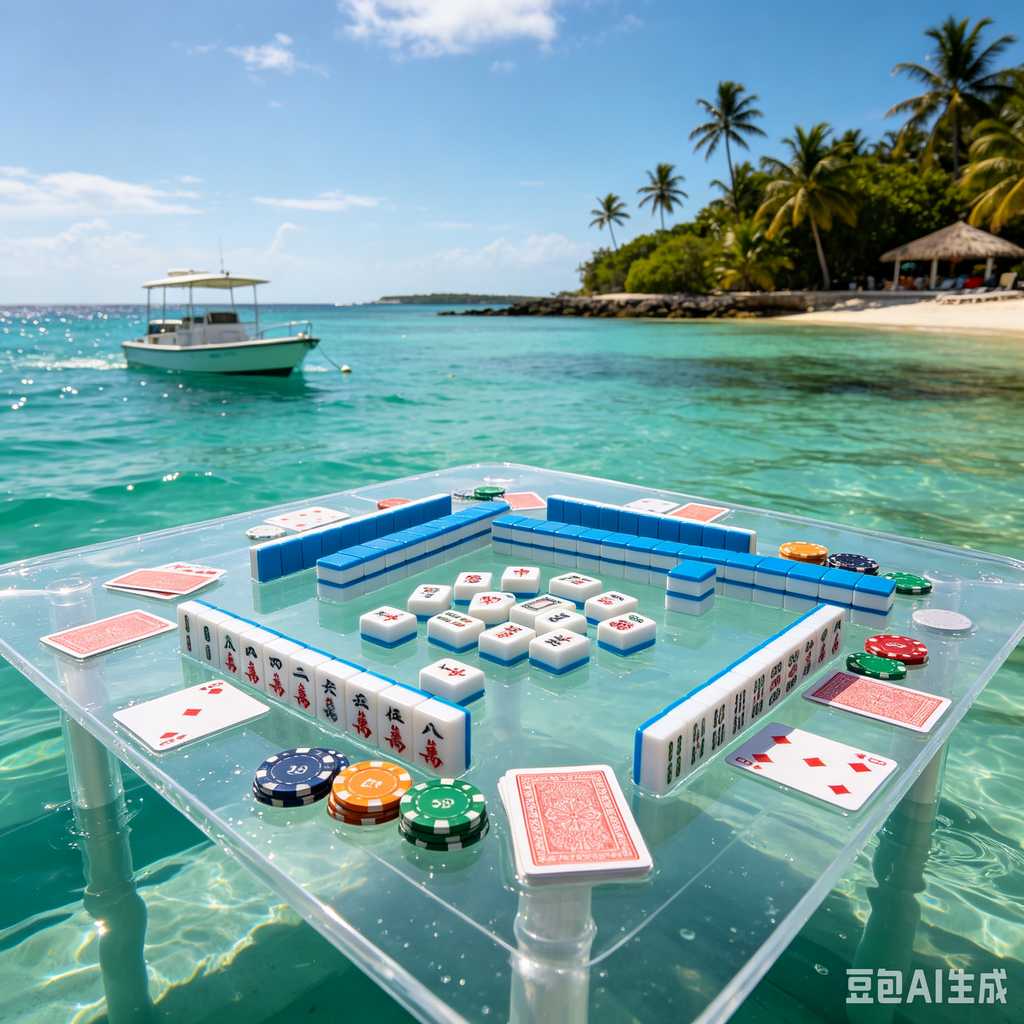 antique style mahjong set